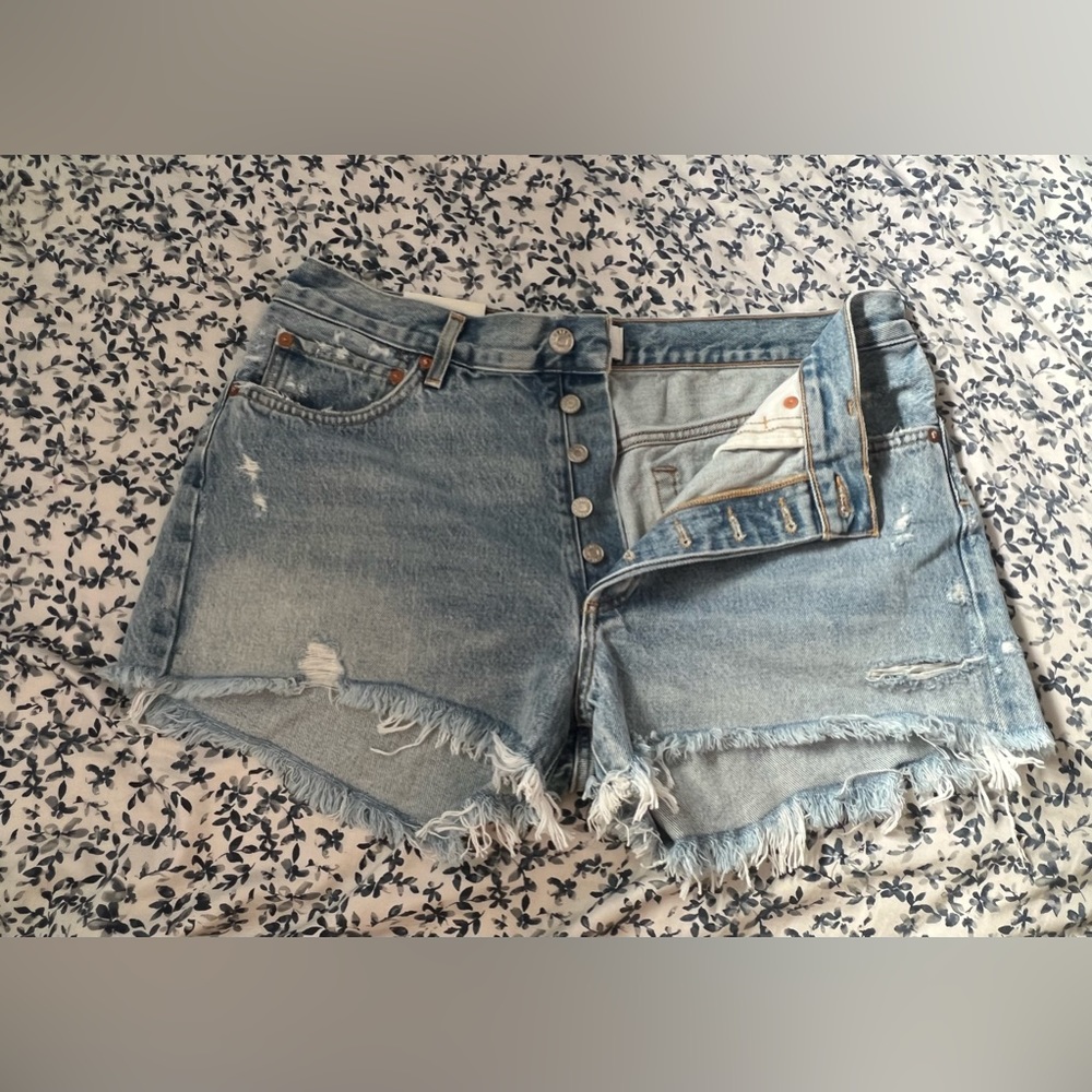 NTW Agolde jean shorts